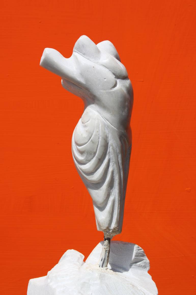 Venere - scultura in marmo di Carrara bianco - 20 centimetri - 2013